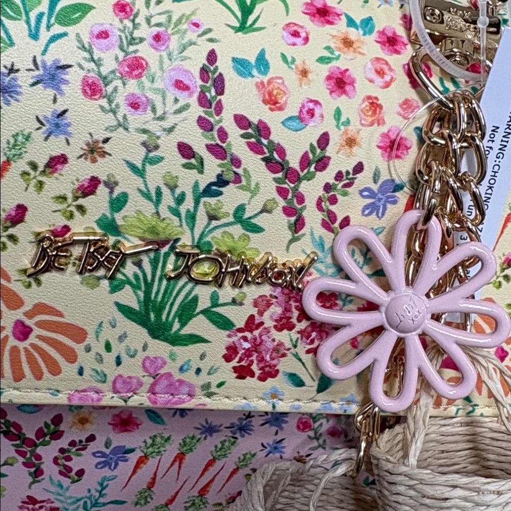 Betsey Johnson Floral Handbag - Picture 11 of 16